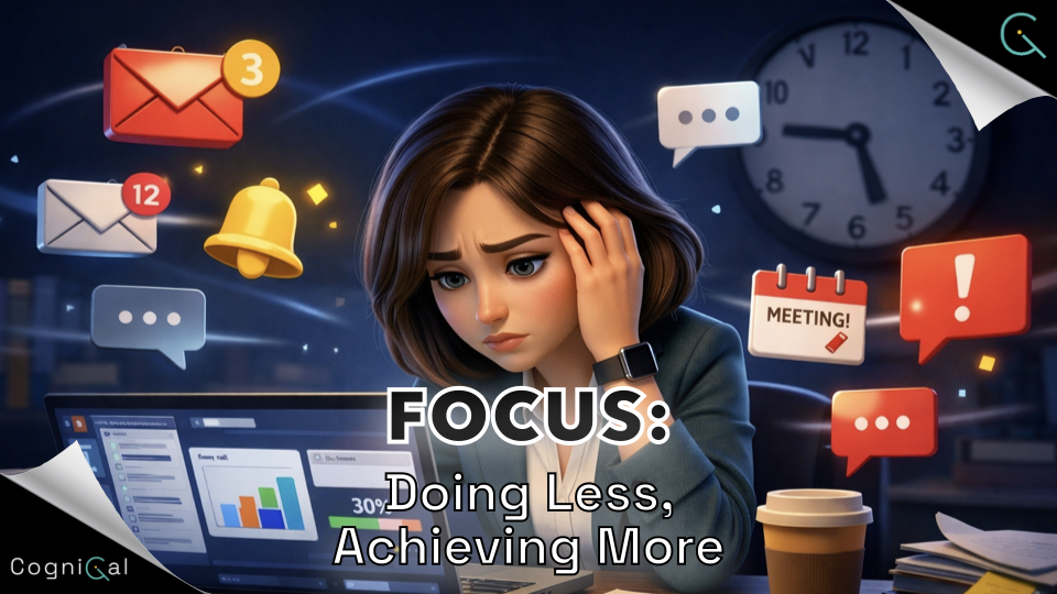 Μάθημα του μήνα: Focus: Doing Less, Achieving More